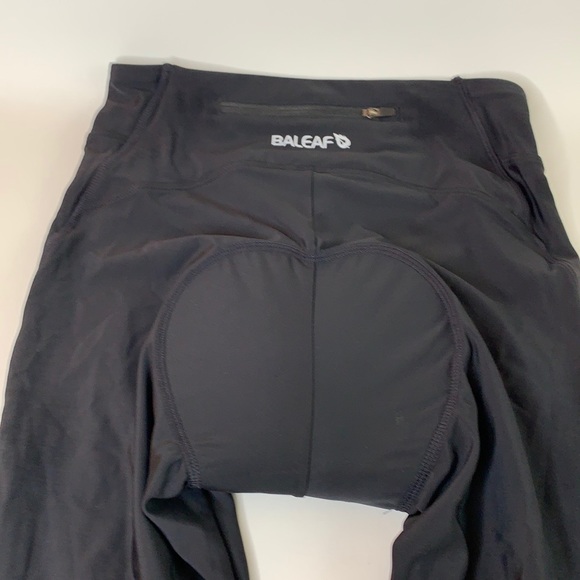 Baleaf Padded Seat Bike Leggings Zipper 0521B03 - Picture 2 of 10